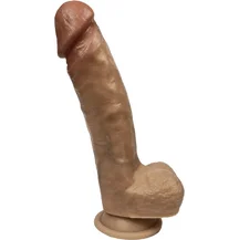 Реалистичный фаллоимитатор на присоске Silexd Model 1 Premium Real Skin телесный 21 см