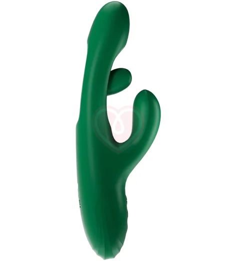 Вибратор кролик Amovibe Zenora зелёный фото 3