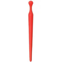 Гладкий уретральный плаг Black Red by Toyfa красный