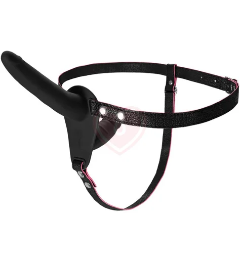 Страпон на креплении Black Red by Toyfa чёрный фото 1