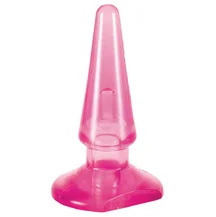Простая анальная пробка Toyfa Butt Plug розовая