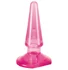 Простая анальная пробка Toyfa Butt Plug розовая фото 1