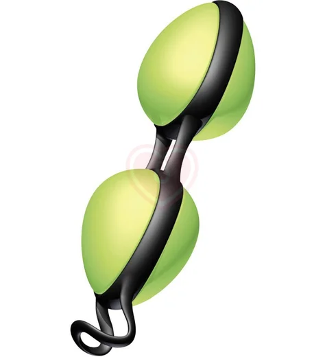 Вагинальные шарики Joyballs Secret зелёные фото 1