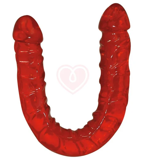 Фаллоимитатор двусторонний Ultra-Dongs Red красный фото 1