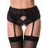 Эротические трусики с высокой посадкой Erolanta чёрные фото 1