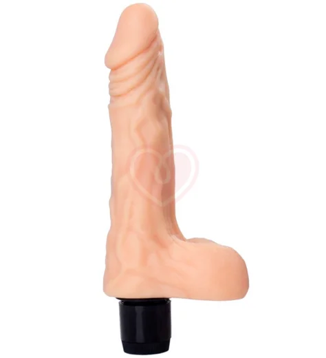 Вибратор реалистичный с мошонкой ToyFa A-Toys 16 см фото 1