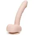 Вибратор с дистанционным управлением Uprize Realistic Dildo 28 см телесный фото 1