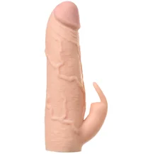 Насадка на член с кончиком для клиторальной стимуляции Toyfa Xlover