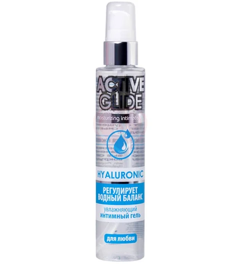 Лубрикант с гиалуроновой кислотой Active Glide Hyaluronic 100 мл фото 1