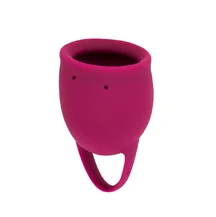 Менструальная чаша Lola Natural Wellness Peony 15 мл бордовая