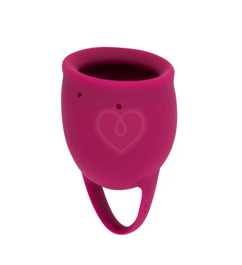 Менструальная чаша Lola Natural Wellness Peony 15 мл бордовая фото 1