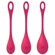 Набор из 3 вагинальных шариков Satisfyer Yoni Power 1 розовый