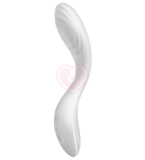 Вибратор Satisfyer Rrrolling Pleasure с движущимся шариком белый фото 1