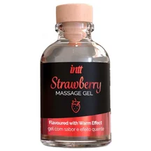 Разогревающий гель Intt Strawberry со вкусом клубники 30 мл