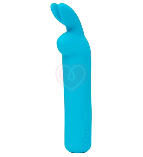 Вибропуля Happy Rabbit голубая фото 1