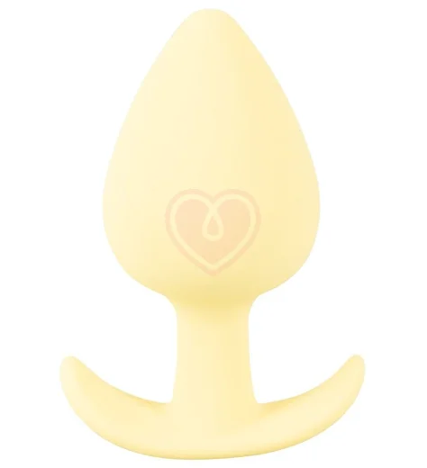 Анальная мини-пробка Cuties Plugs желтая фото 1