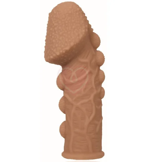 Стимулирующая насадка с рельефом Kokos Extreme Sleeve ES009-M фото 1