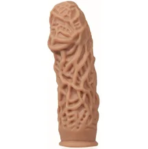 Стимулирующая насадка с рельефными складочками Kokos Extreme Sleeve ES012-M