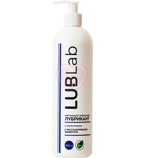 Расслабляющий анальный лубрикант с аллантоином LUBLab 500 мл фото 1