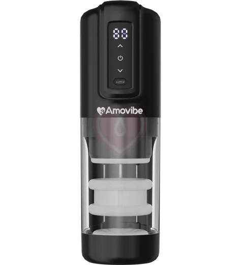 Мужской мастурбатор с ротацией Amovibe Vortex фото 1