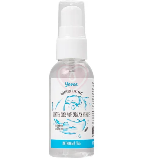 Увлажняющая гель-смазка Yovee Интенсивное увлажнение с Д-Пантенолом и гиалуроновой кислотой 50 мл фото 1