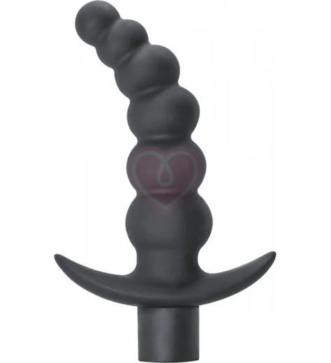 Анальные шарики с вибрацией Spice It Up Ecstasy серые фото 1