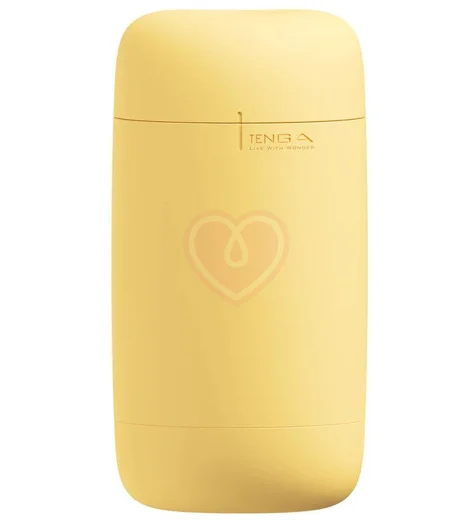 Мягкий мастурбатор Tenga Puffy Custard Yellow фото 1