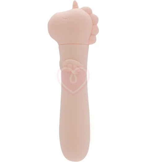 Вибропуля Unihorn Usb Heart Throb светло-розовая фото 1