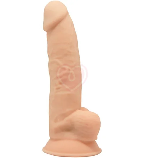 Реалистичный фаллоимитатор Silexd Model 3 20 см телесный фото 1