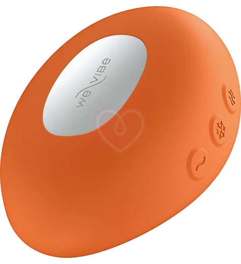 Вибратор для клитора We-Vibe Temp с функциями нагрева и охлаждения оранжевый фото 1