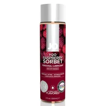 Съедобный лубрикант System JO H2O Flavored Raspberry Sorbet с ароматом Малина 120 мл
