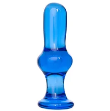 Стеклянная анальная пробка Sexus Glass Tower