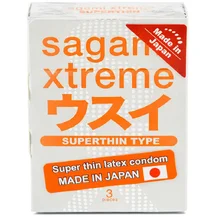 Ультратонкие презервативы Sagami Xtreme Superthin 004 3 шт
