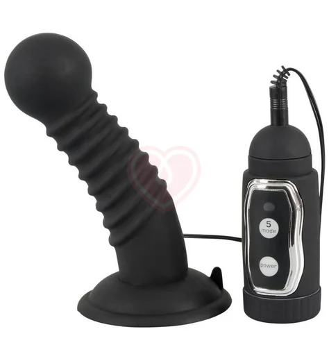 Анальный вибростимулятор Anal Vibrator чёрный фото 1