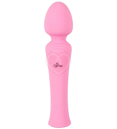 Мини-вибромассажёр Sweet Smile Mini Wand розовый фото 1