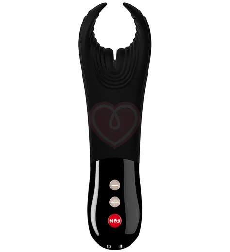 Вибратор с ласкающими кончиками Fun Factory Manta Black Line чёрный фото 1