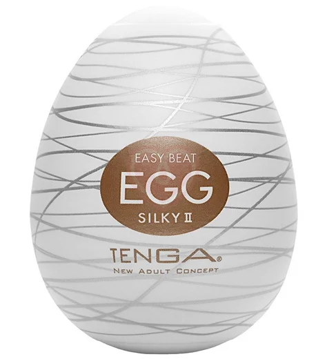 Мастурбатор яйцо Tenga Egg Silky II фото 1