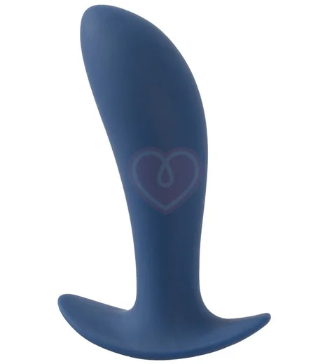 Анальный стимулятор с пультом управления Vibrating Butt Plug синяя фото 1