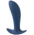 Анальный стимулятор с пультом управления Vibrating Butt Plug синяя фото 1