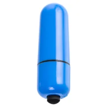 Вибропуля A-Toys Braz с 10 режимами синяя