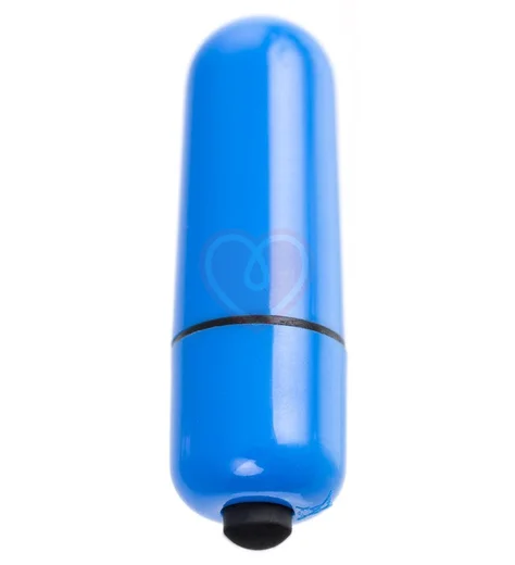 Вибропуля A-Toys Braz с 10 режимами синяя фото 1