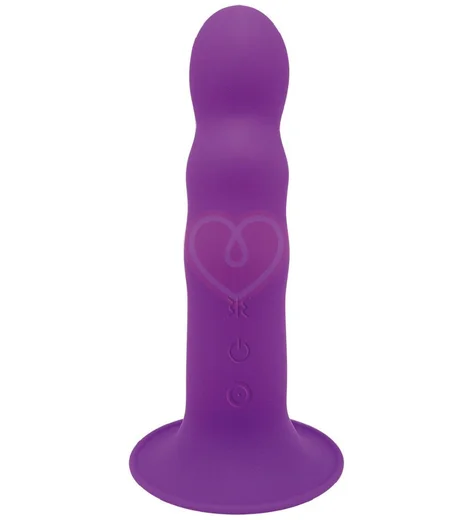 Вибратор с присоской Hitsens 3 Vibe фиолетовый 16 см фото 1