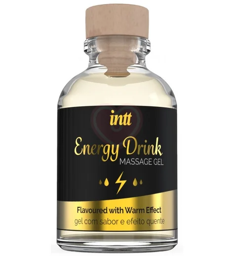 Разогревающий гель Intt Energy Drink со вкусом энергетика 30 мл фото 1