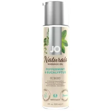 Ароматное массажное масло System Jo Naturals Peppermint & Eucalyptus мята и эвкалипт 120 мл
