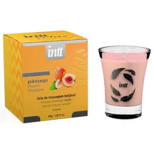 Массажная ароматическая свеча Intt Персик 40 г