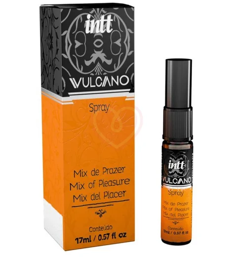 Спрей с эффектом вибрации и пульсации Intt Vulcano 15 мл фото 1