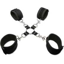 БДСМ-фиксация рук и ног Extreme Hog-Tie Kit черная