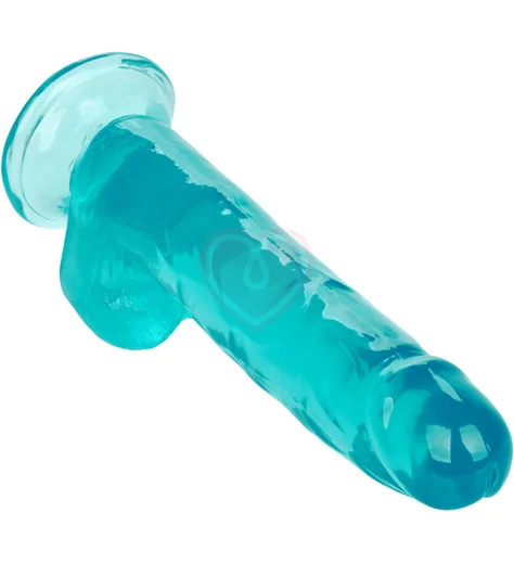 Фаллоимитатор Size Queen 20 см голубой фото 4