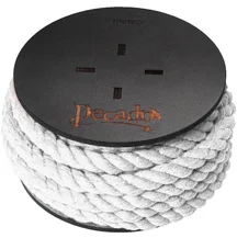 Хлопковая веревка для шибари на катушке Pecado BDSM 5 метров белая