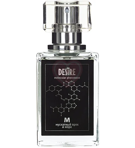 Мужской концентрат феромонов Desire с ароматом мускатного ореха и моря 30 мл фото 1